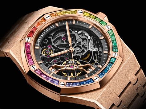 audemars piguet rainbow gold|audemars piguet royal oak dial.